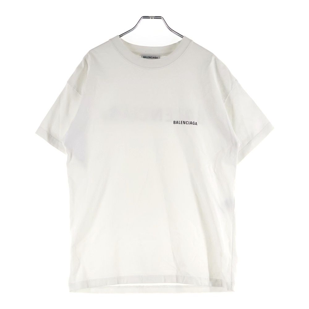 BALENCIAGA (バレンシアガ) 20SS LOGO PRINT S/S TEE ロゴ クルー