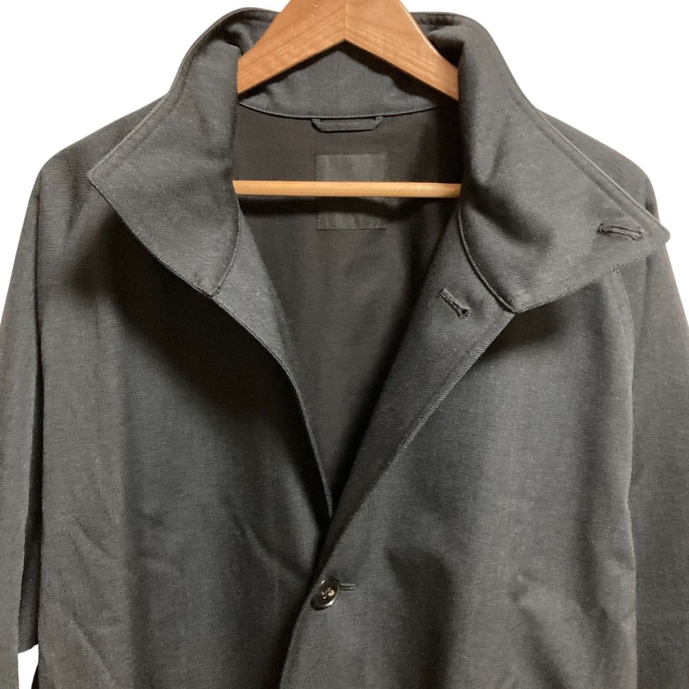 美品 CABaN キャバン ウールギャバジン スタンドカラーコート Sサイズ