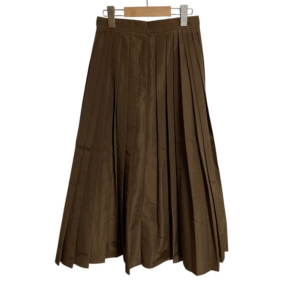 美品 FENDI フェンディ ロングプリーツ タフタスカート サイズ36