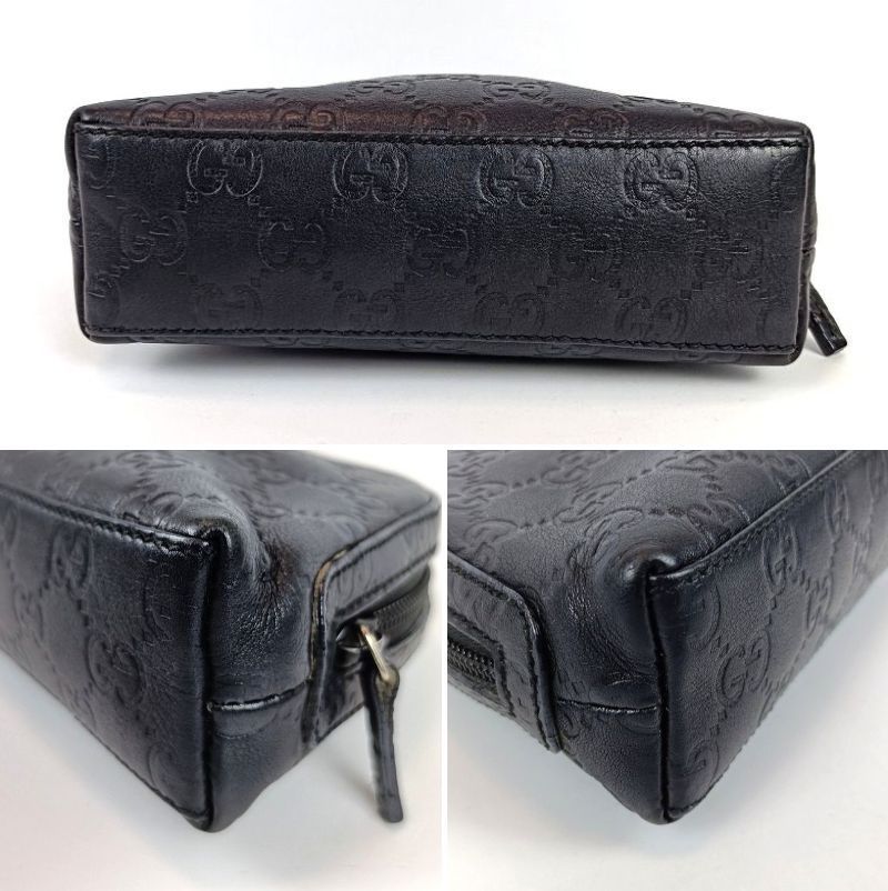【極美品】GUCCI グッチ GG柄レザー使い ポーチ コスメポーチ 小物入れ 楽天市場】【未使用品】【バッグ】GUCCI グッチ GGキャンバス レザー