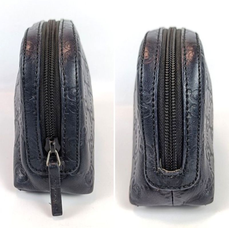 【極美品】GUCCI グッチ GG柄レザー使い ポーチ コスメポーチ 小物入れ 楽天市場】GUCCIグッチ 化粧ポーチ小物入れエンスインターロッキングGG