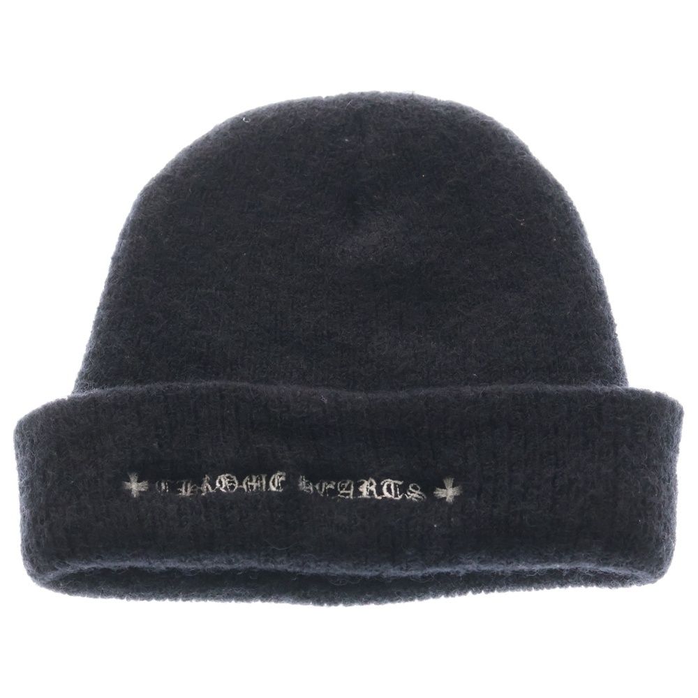 CHROME HEARTS (クロムハーツ) WOOL WATCH CAP CHプラス刺繍ウール
