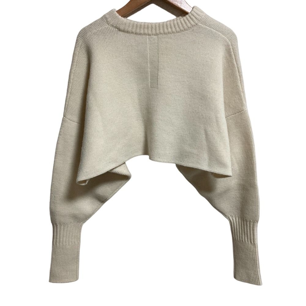 良品 CFCL シーエフシーエル WOOL MILAN TOP クロップドニット