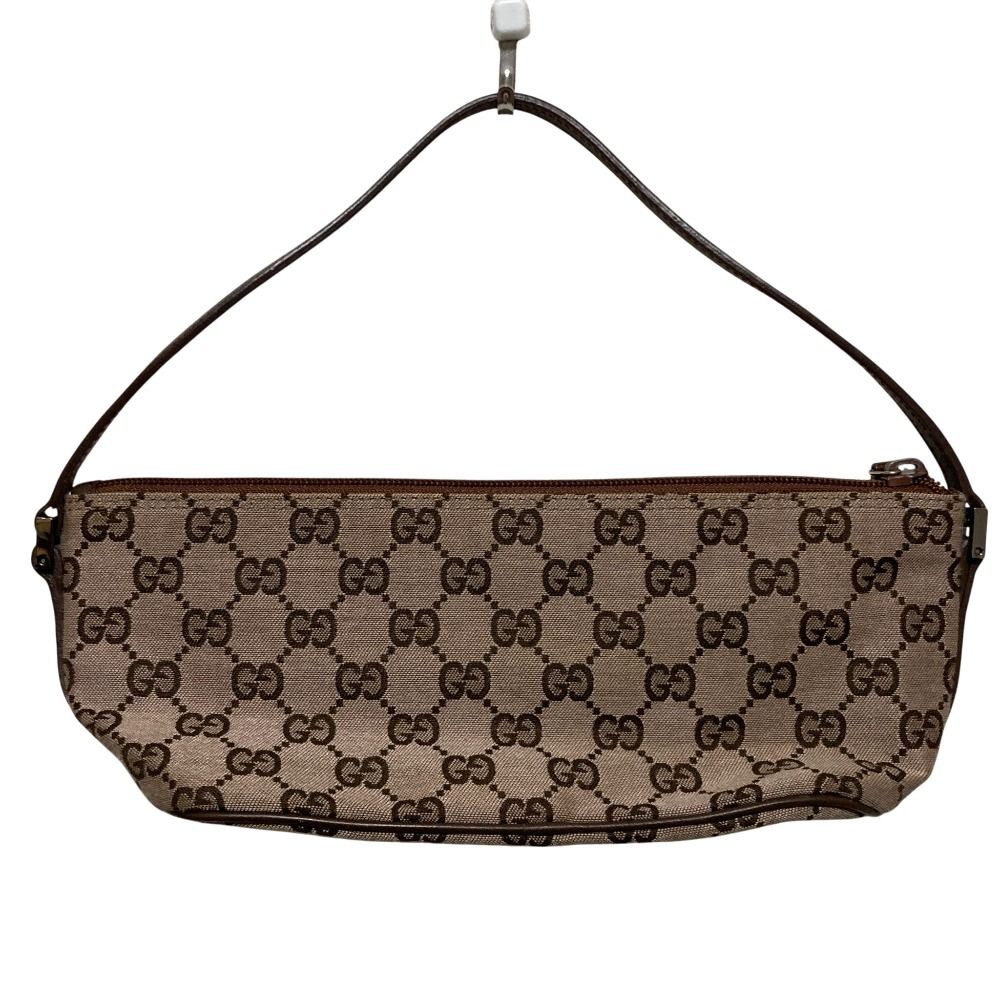 GUCCI グッチ GG柄 アクセサリーポーチ 039 1103 ピンクベージュ レディース 古着