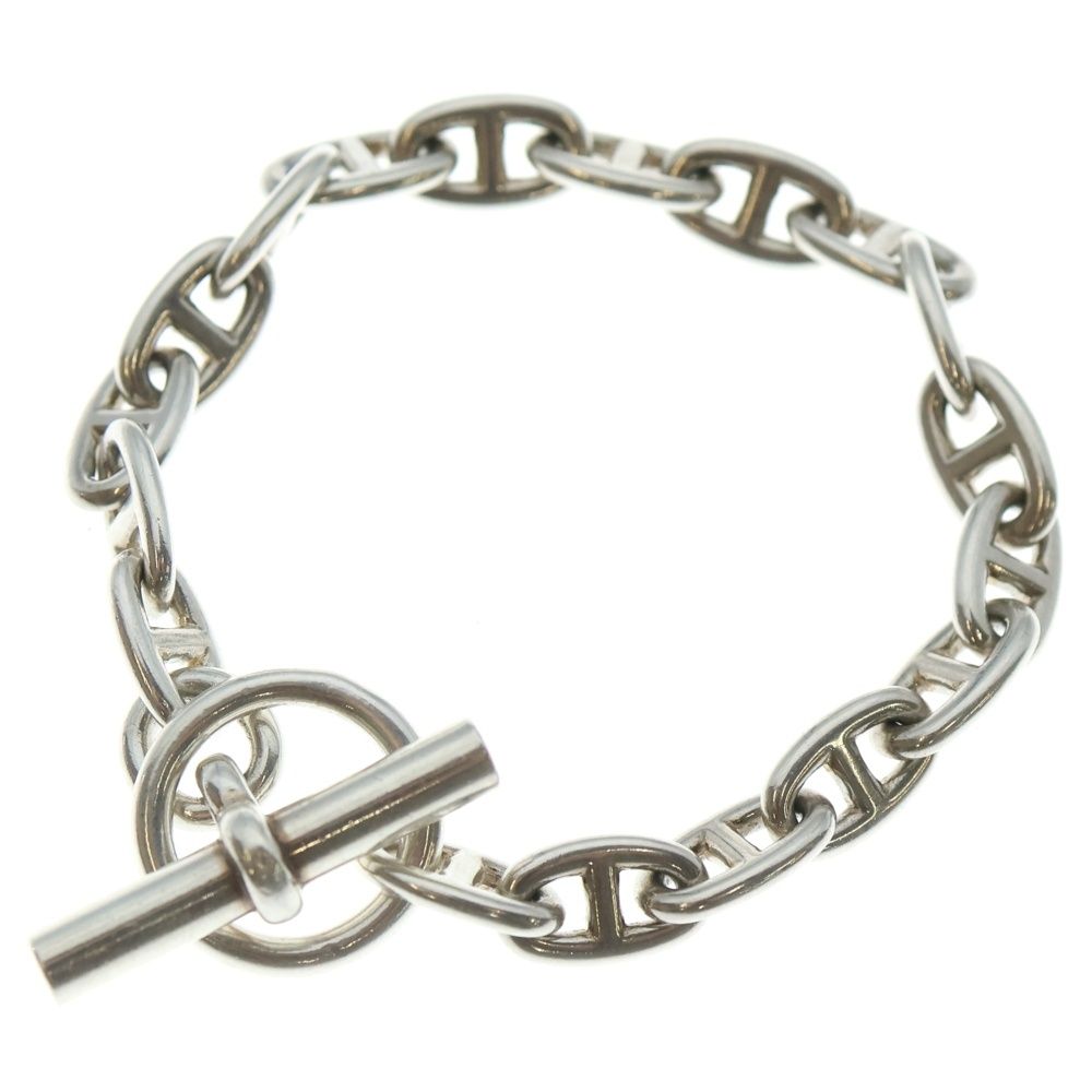 HERMES エルメス Chaine d Ancre PM 18 LINK シェーヌダンクルPM チェーンブレスレット 18コマ シルバー