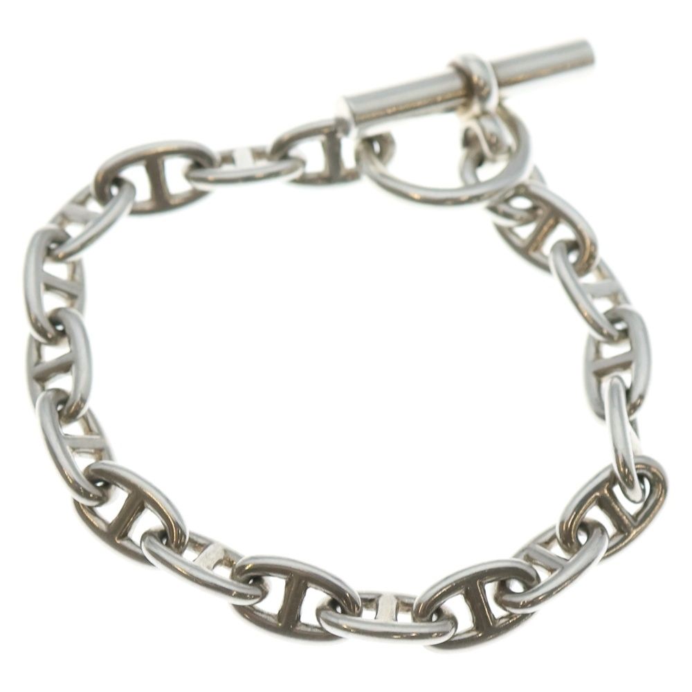 HERMES エルメス Chaine d Ancre PM 18 LINK シェーヌダンクルPM チェーンブレスレット 18コマ シルバー