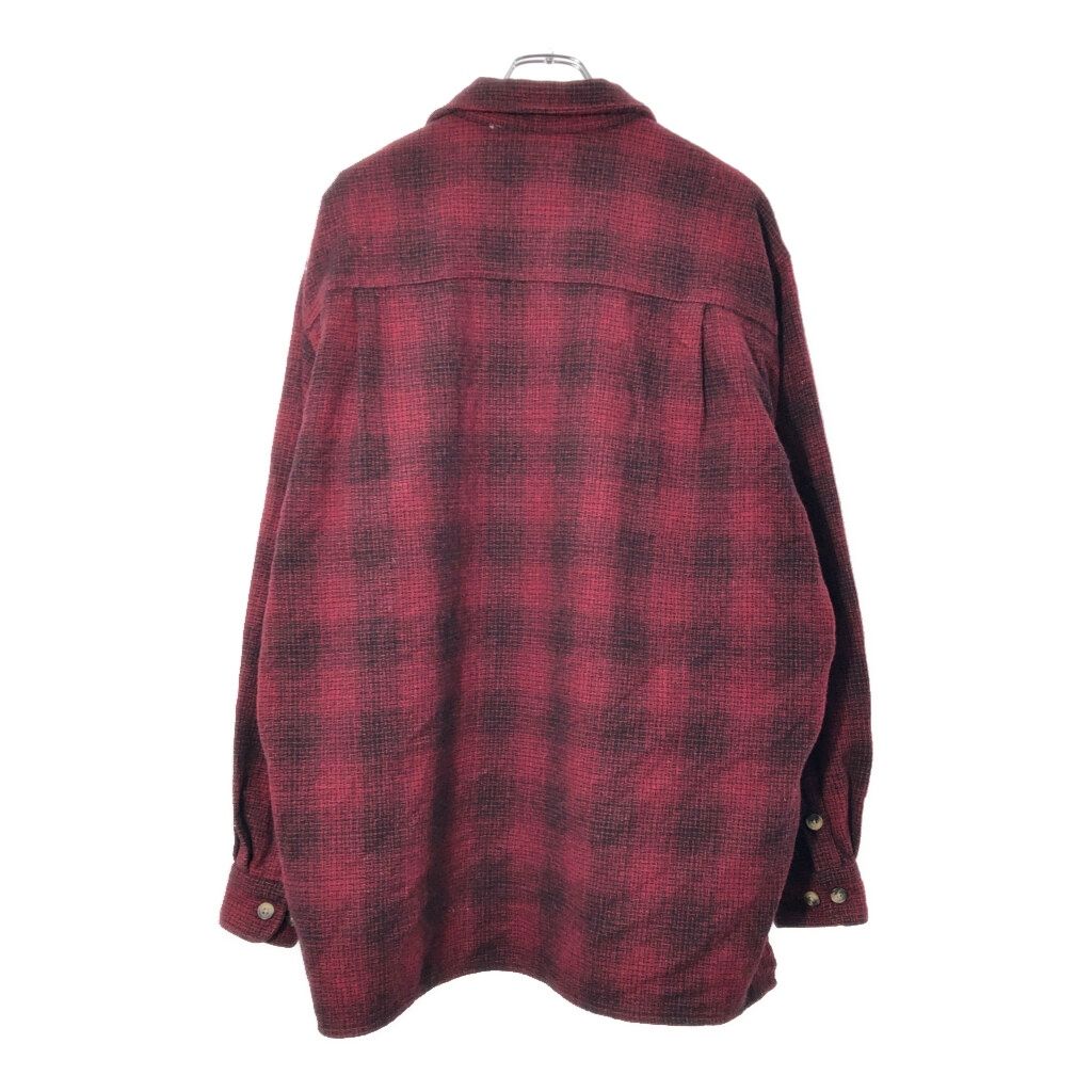 90年代 Eddie Bauer エディーバウアー オープンカラーシャツジャケット