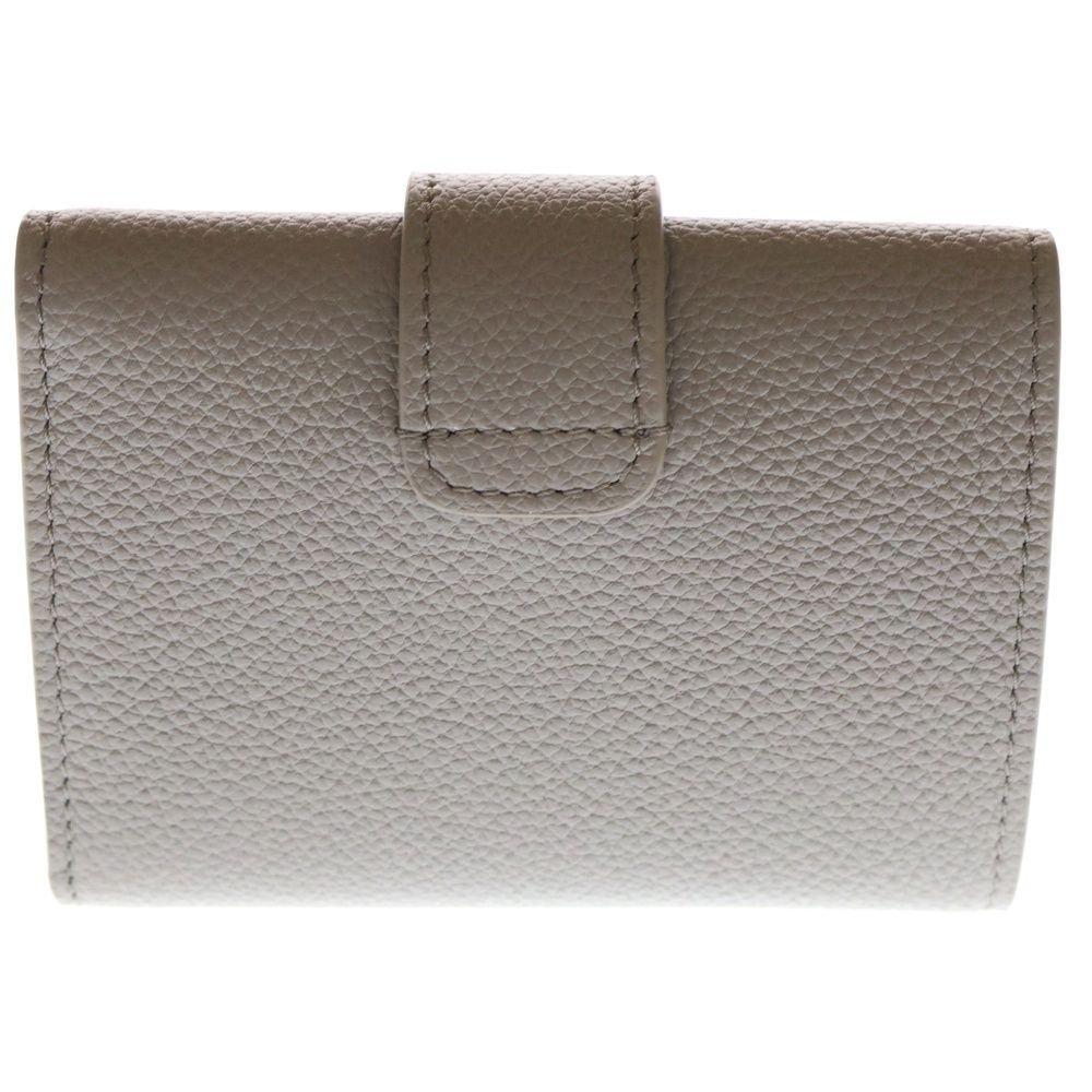 CELINE グレー 三つ折り財布　トリオンフ TRIOMPHE セリーヌ CELINE トリオンフ スモール フラップウォレット 三