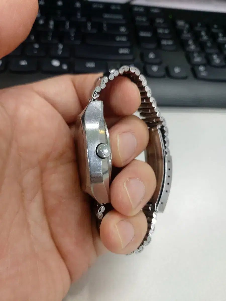 ブローバ オートマティック ヴィンテージ 時計 メタル バンド