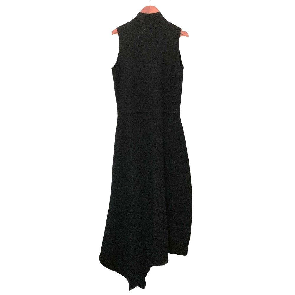 良品 CASA FLINE カーサフライン アシメノースリーブ ニットワンピース