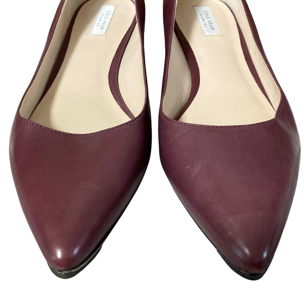 良品 Cole Haan コールハーン レザー パンプス サイズ6 1/2B