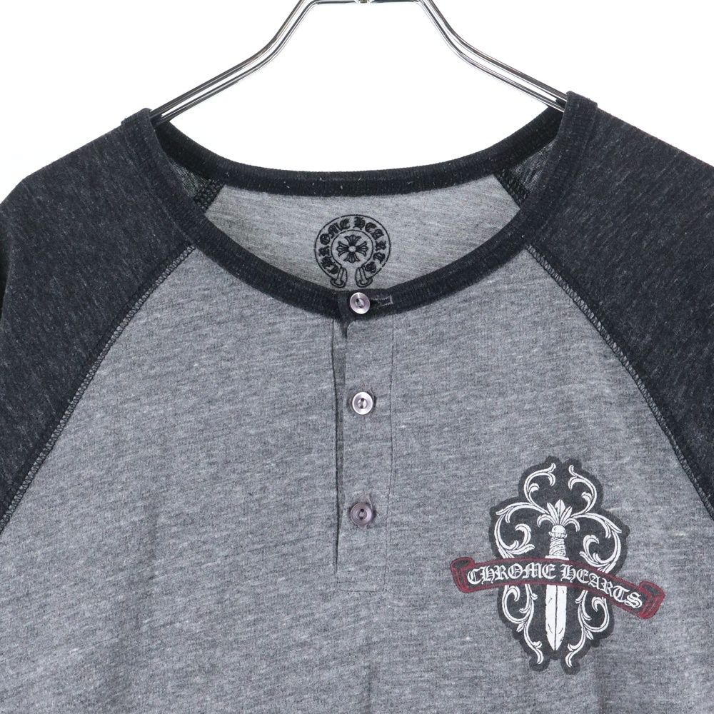 chrome hearts ラグラン dagger ダガー ラグランスリーブ CHROME HEARTS (クロムハーツ) OLD VINE DAGGER ダガーバックプリント