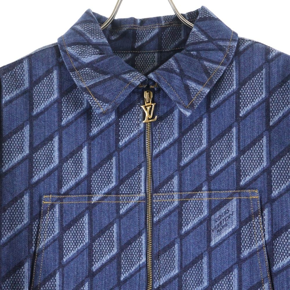 LOUIS VUITTON (ルイヴィトン) 22AW ダイヤモンドダミエ ジップアップ