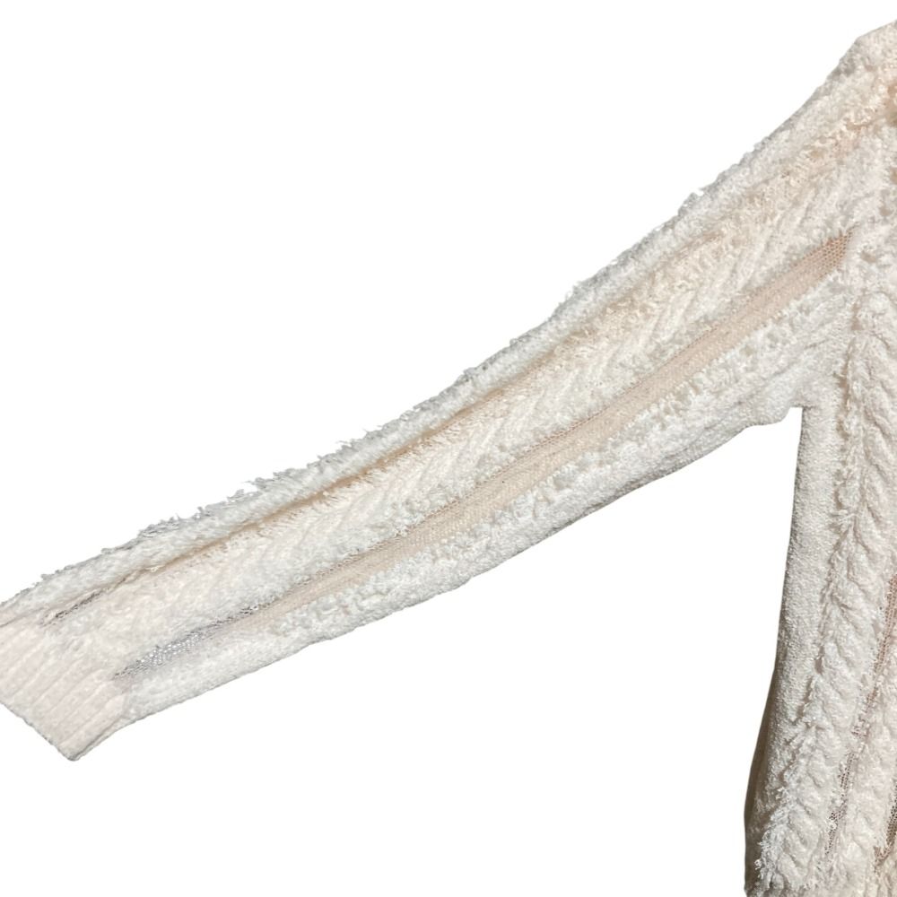 フリンジケーブルカーディガン