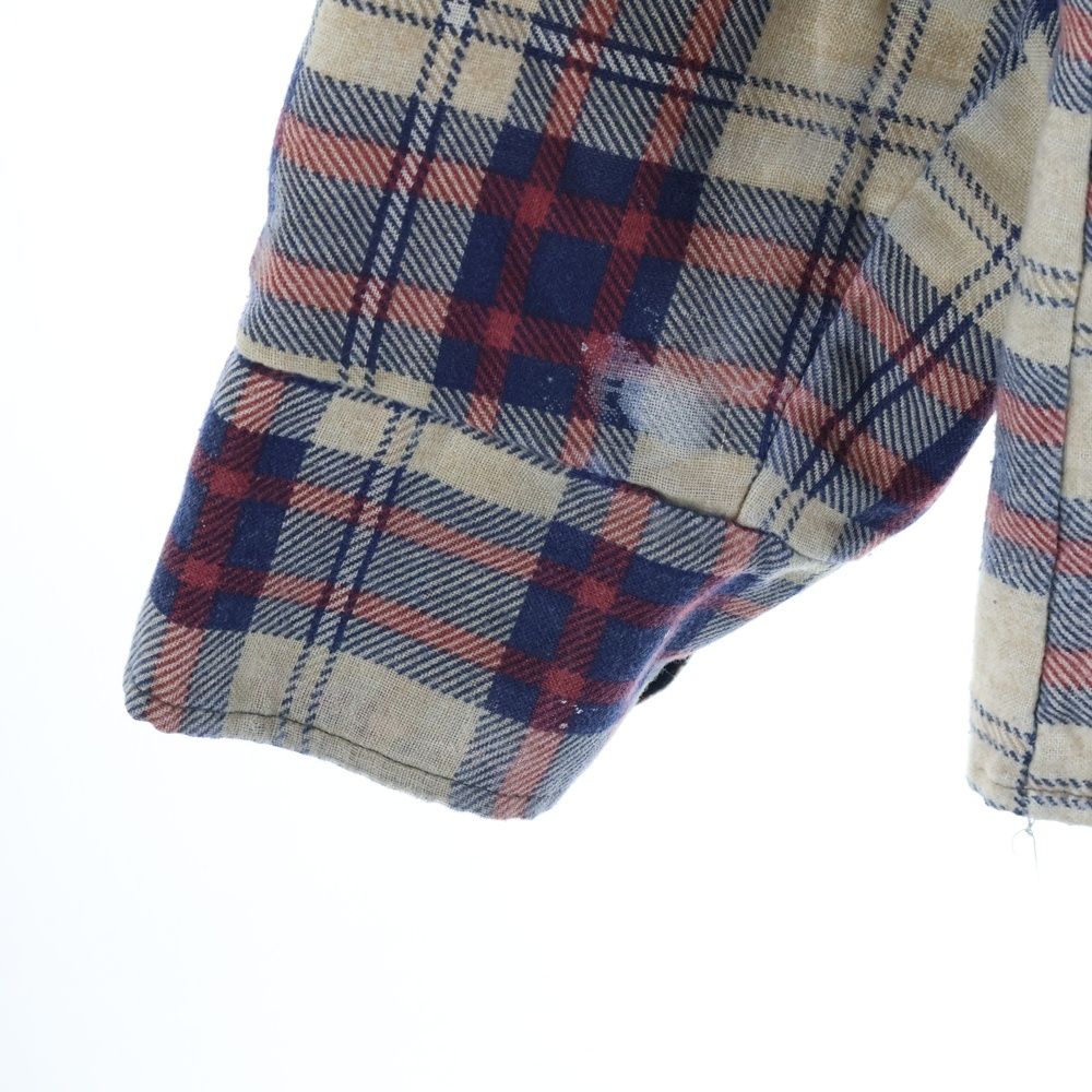 VINTAGE (ヴィンテージ) 70S SEARS CHECK L/S SHIRT USA製 裏地