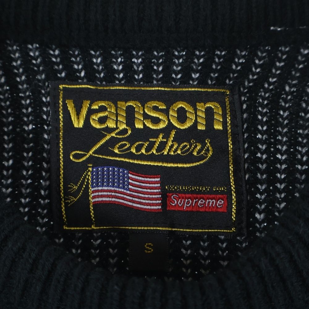 SUPREME (シュプリーム) 22SS×Vanson Leathers Sweater バンソン