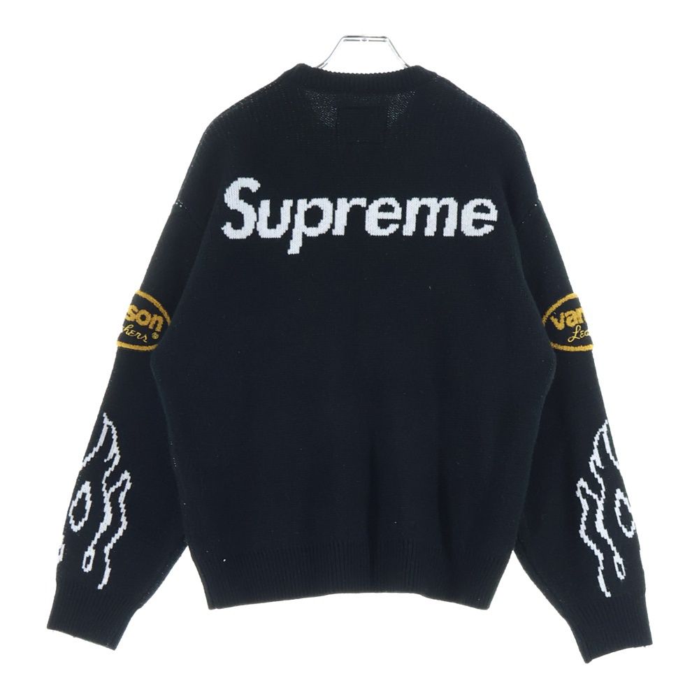 SUPREME (シュプリーム) 22SS×Vanson Leathers Sweater バンソン