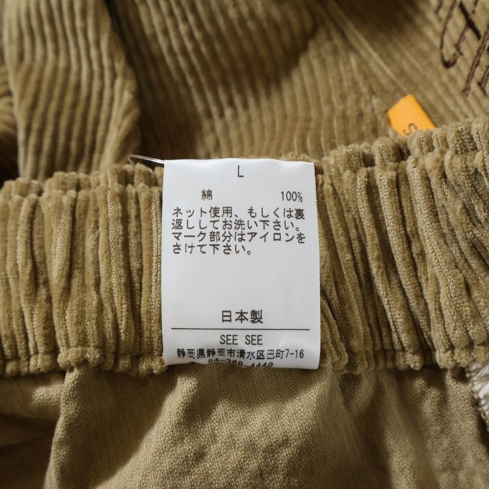 SEE SEE (シーシー) ×eye_C Corduroy Tapered Pants アイシー