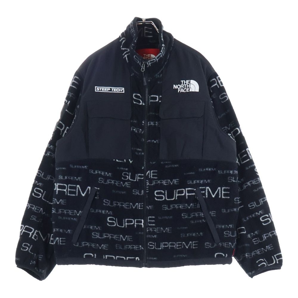 Supreme シュプリーム ジャケット ブラック 黒 サイズ:M | 21AW THE NORTH FACE スティープテック フリース ジャケット (Steep Tech Fleece Jacket) | アウター ブルゾン 上着 | コラボ【メンズ】【中古】【K4619】 SUPREME (シュプリーム) 21AW ×THE NORTH FACE Steep Tech Fleece