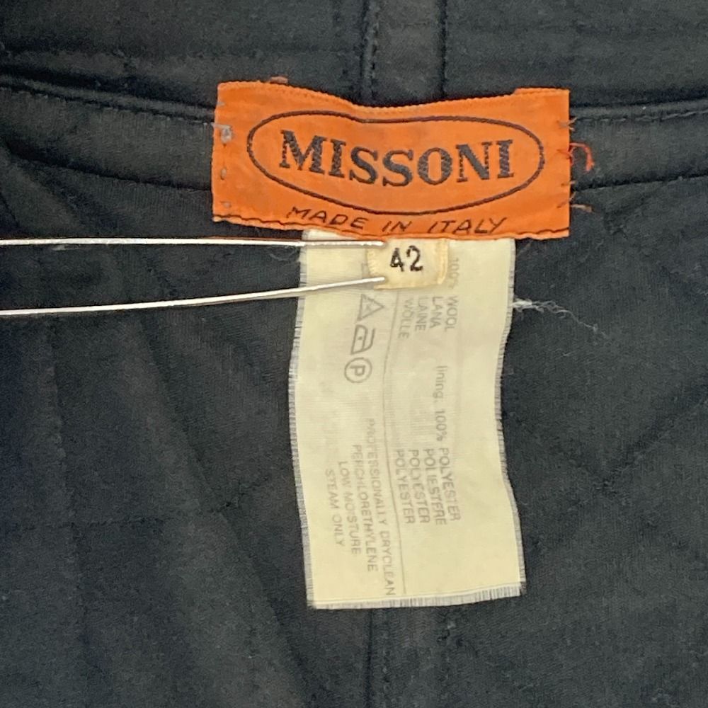 ヴィンテージ Missoni ミッソーニ キルティング ジャケット パンツ