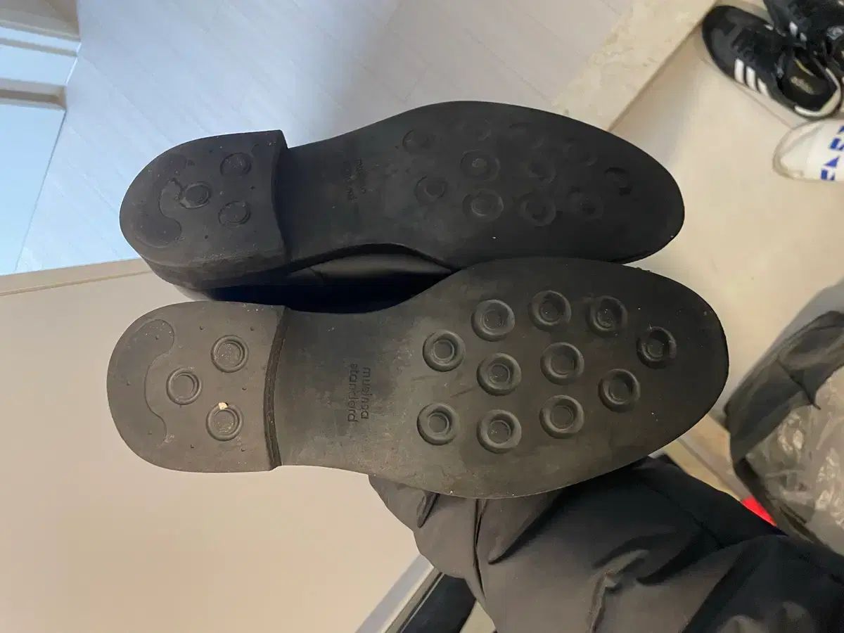  MUSINSA プレーン ドビ シューズ 265 ローファー ブーツ 革靴