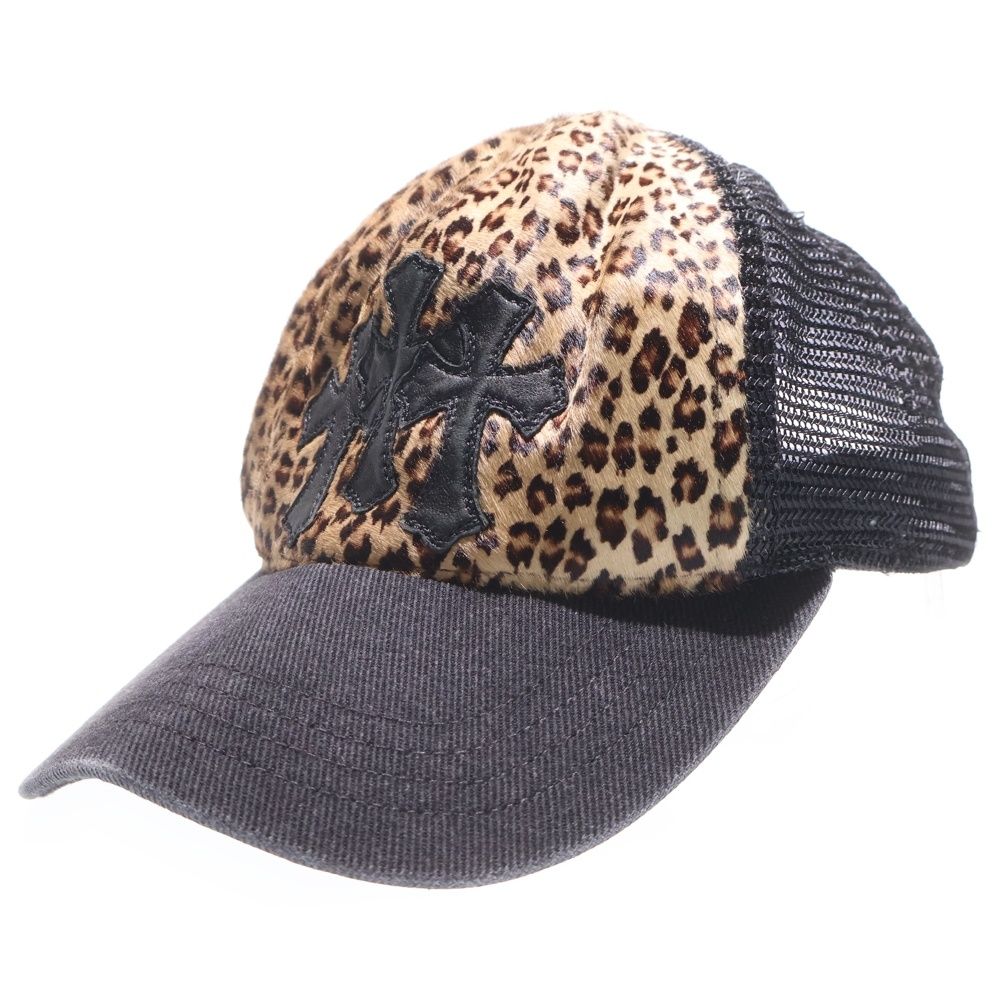 CHROME HEARTS (クロムハーツ) OLD CEMETERY CRS PATCH TRUCKER CAP