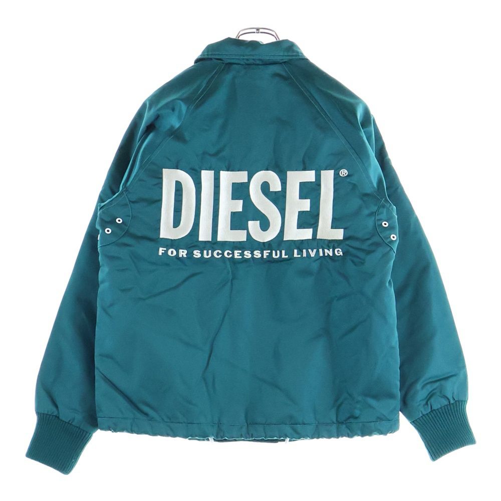 DIESEL (ディーゼル) バックロゴ刺繍 フロントボタン 中綿 コーチ