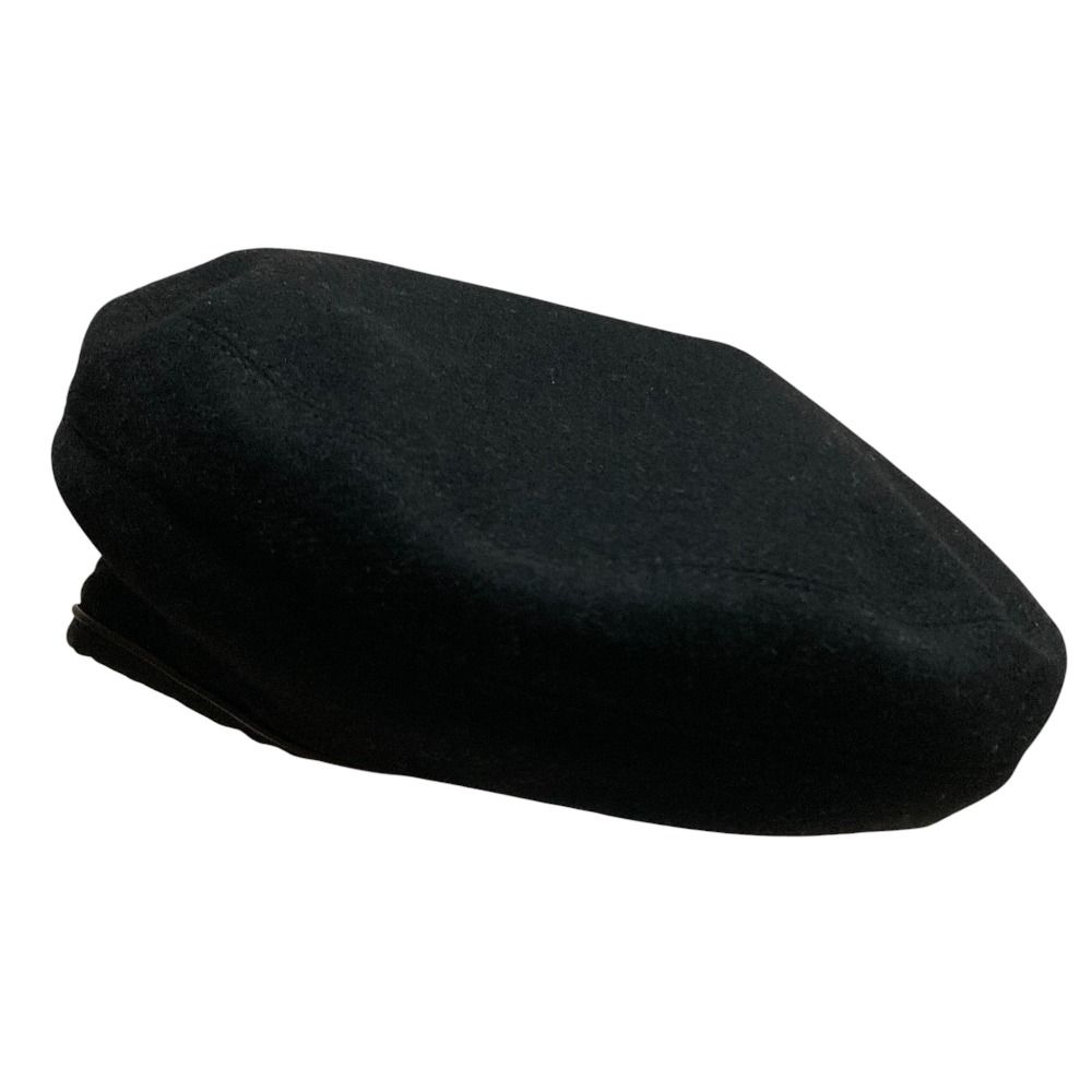 HERMES エルメス ベレー帽 ブラック 58 イタリア製 正規品 箱付き