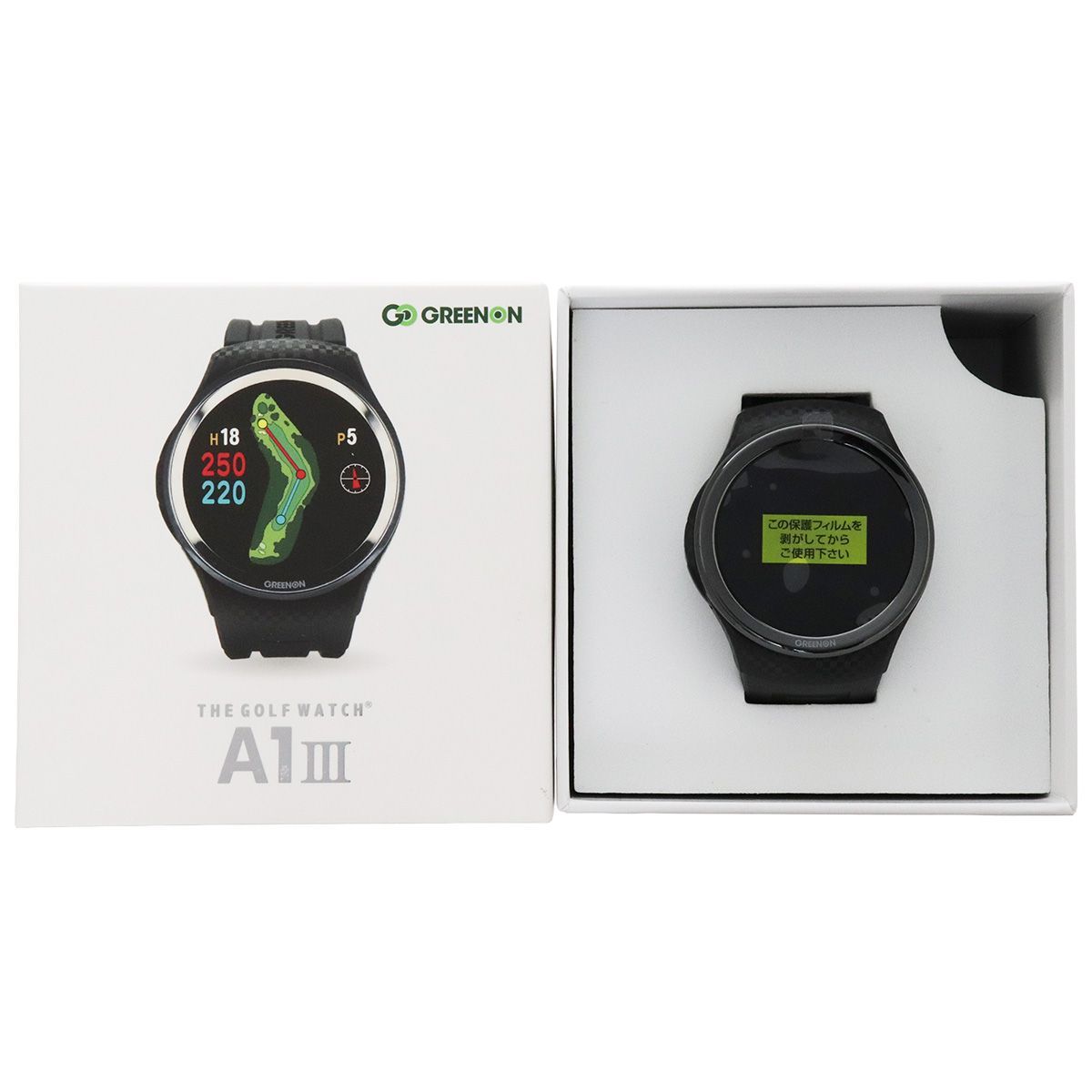 グリーンオン ザ ゴルフウォッチ A 1Ⅲ ♥品 GREEN ON -18004