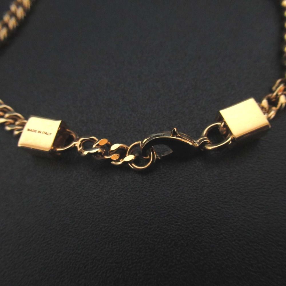 美品 Chloe クロエ タッセル チェーンブレスレット ゴールドカラー