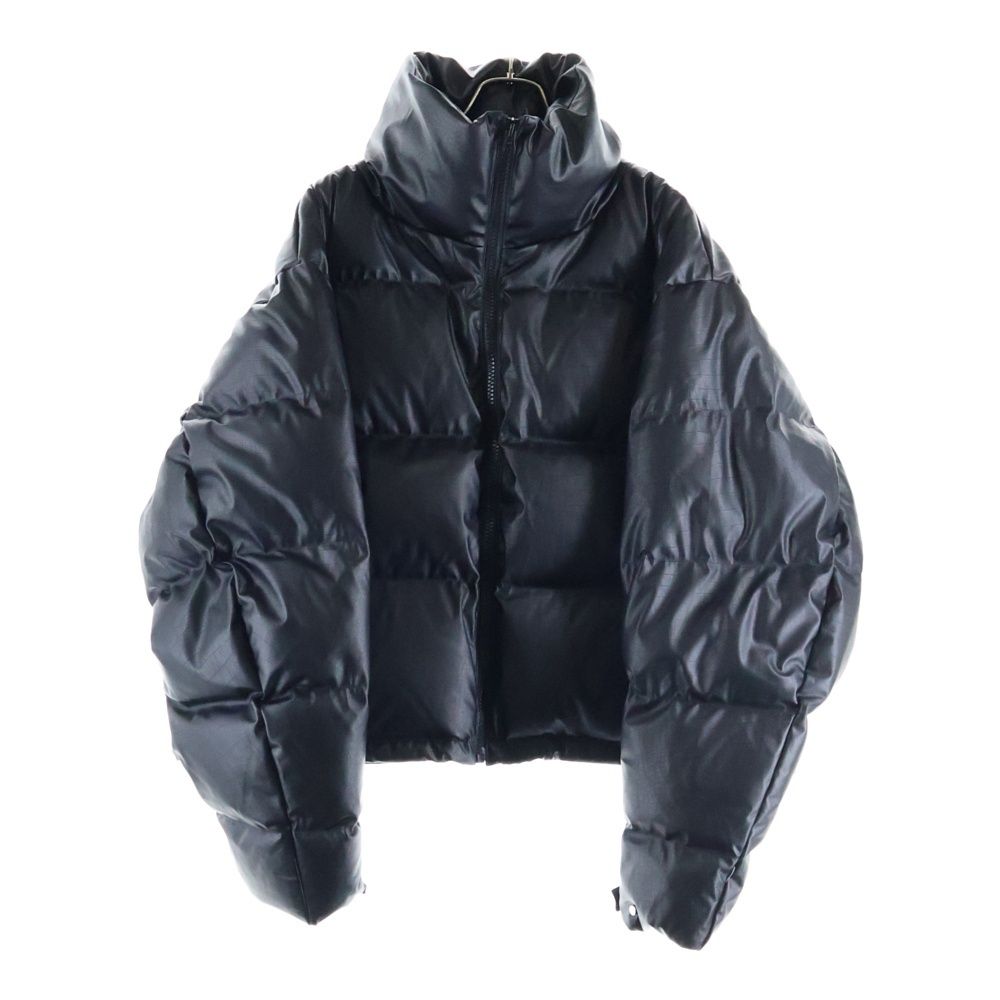 BREATH ブレス FAUX LEATHER MATTE DOWN JACKET フェイクレザー クロコダイル ダウンジャケット BR 25 AW-00021