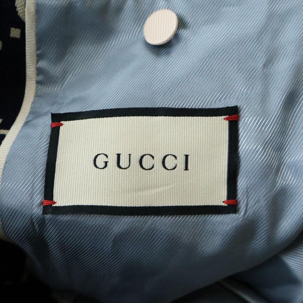 GUCCI (グッチ) 18AW GG Jacquard Jacket ジャガード ウール