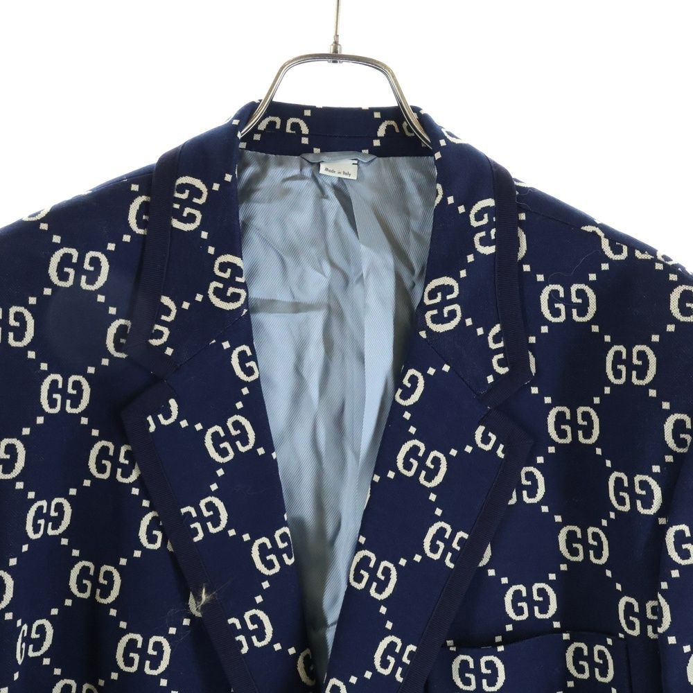 GUCCI (グッチ) 18AW GG Jacquard Jacket ジャガード ウール