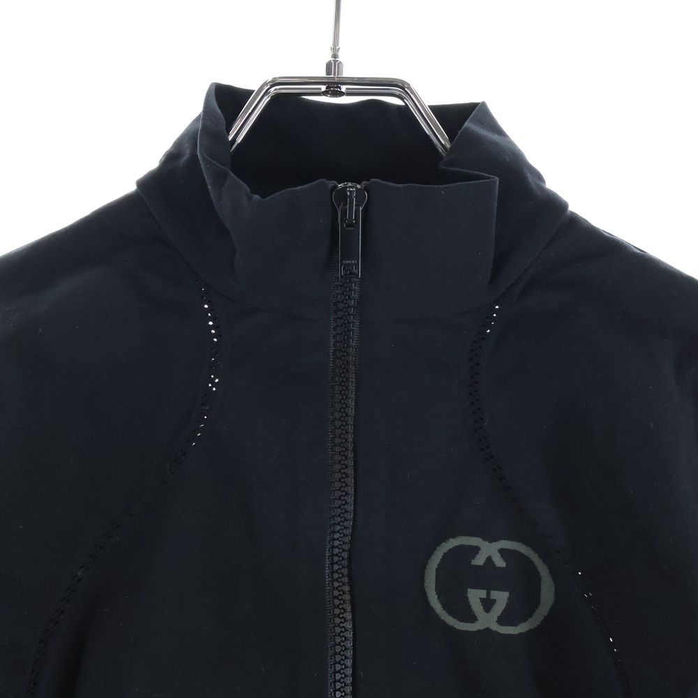 インターロッキングGロゴ シームレスジップアップジャケット