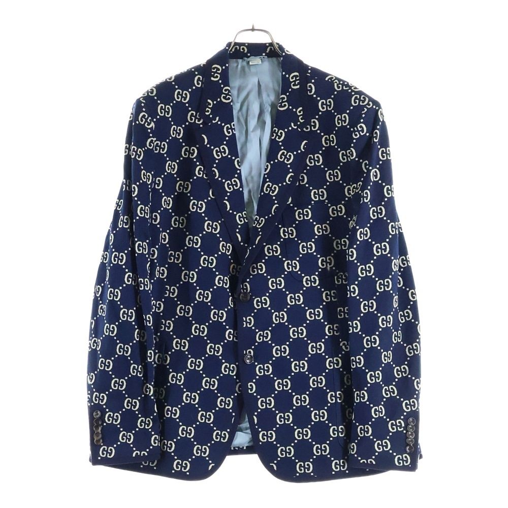 GUCCI (グッチ) 18AW GG Jacquard Jacket ジャガード ウール