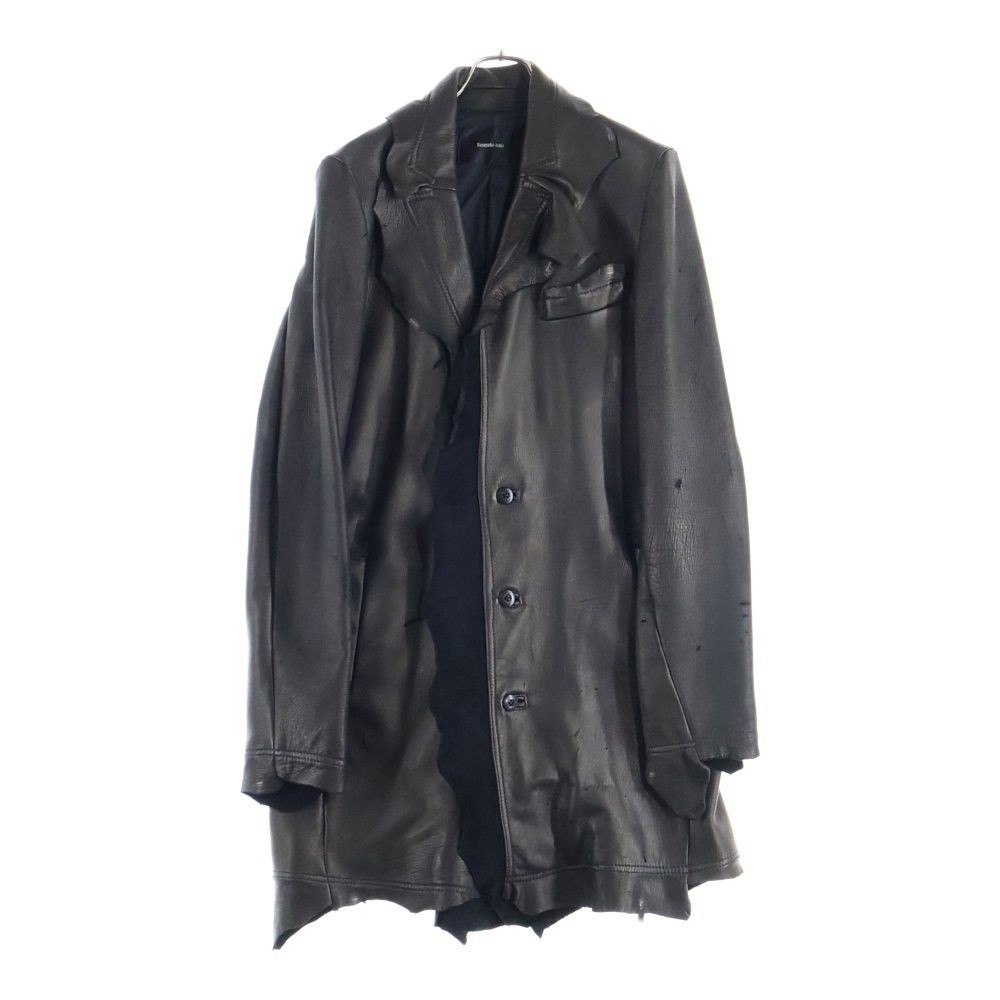 ジャケット・アウター yasuyuki ishii waxed leather mods coat yasuyuki ishii waxed leather mods coat - メルカリ