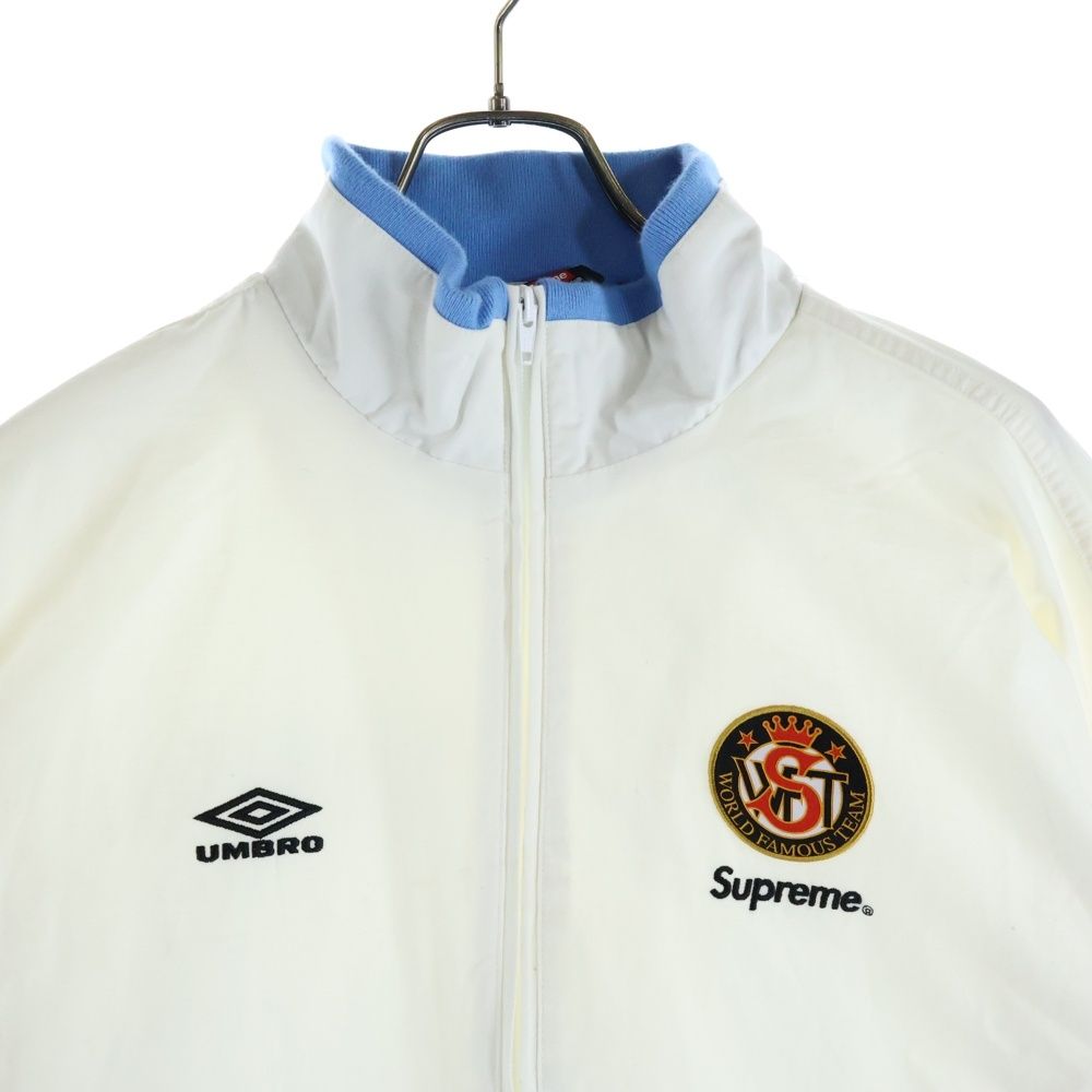 ジャケット・アウター Supreme Umbro Cotton Track Jacket White SUPREME (シュプリーム) ×Umbro Cotton Ripstop Track Jacket アンブロ