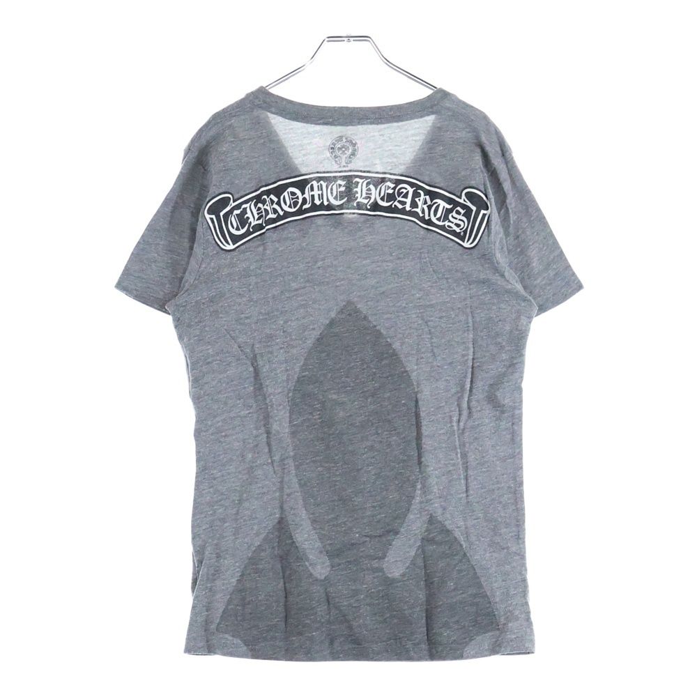 CHROME HEARTS (クロムハーツ) スクロールロゴVネック スクロール