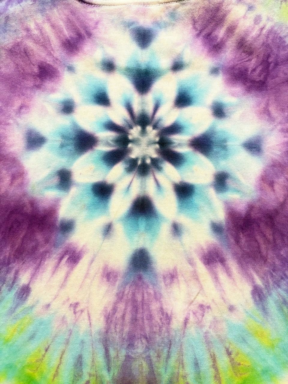 パープル×グリーン×ホワイト HD