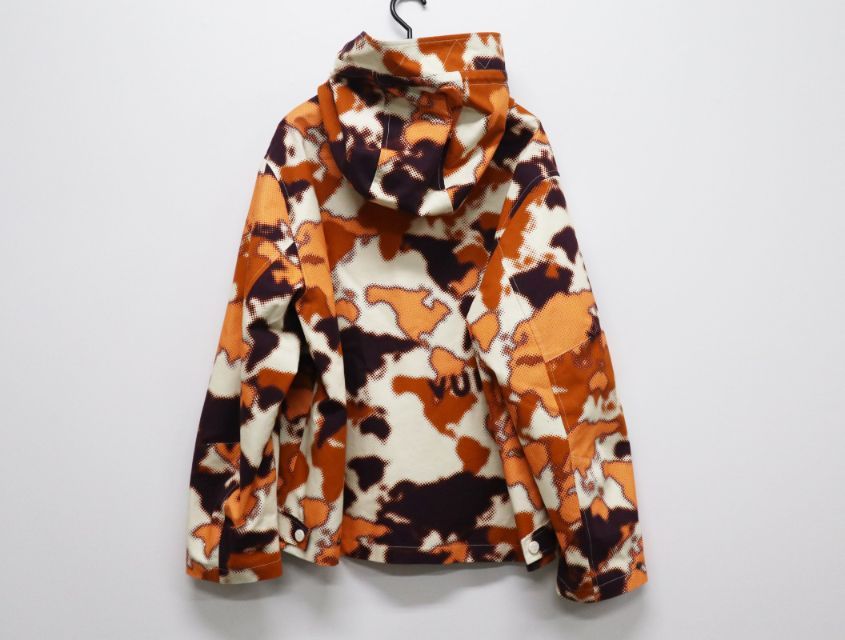 LOUIS VUITTON ルイヴィトン 24 SS Camouflage mountain parka デジタルカモマウンテンパーカー サイズ48 RM 241 M FTB HQB 06 E ジャケット