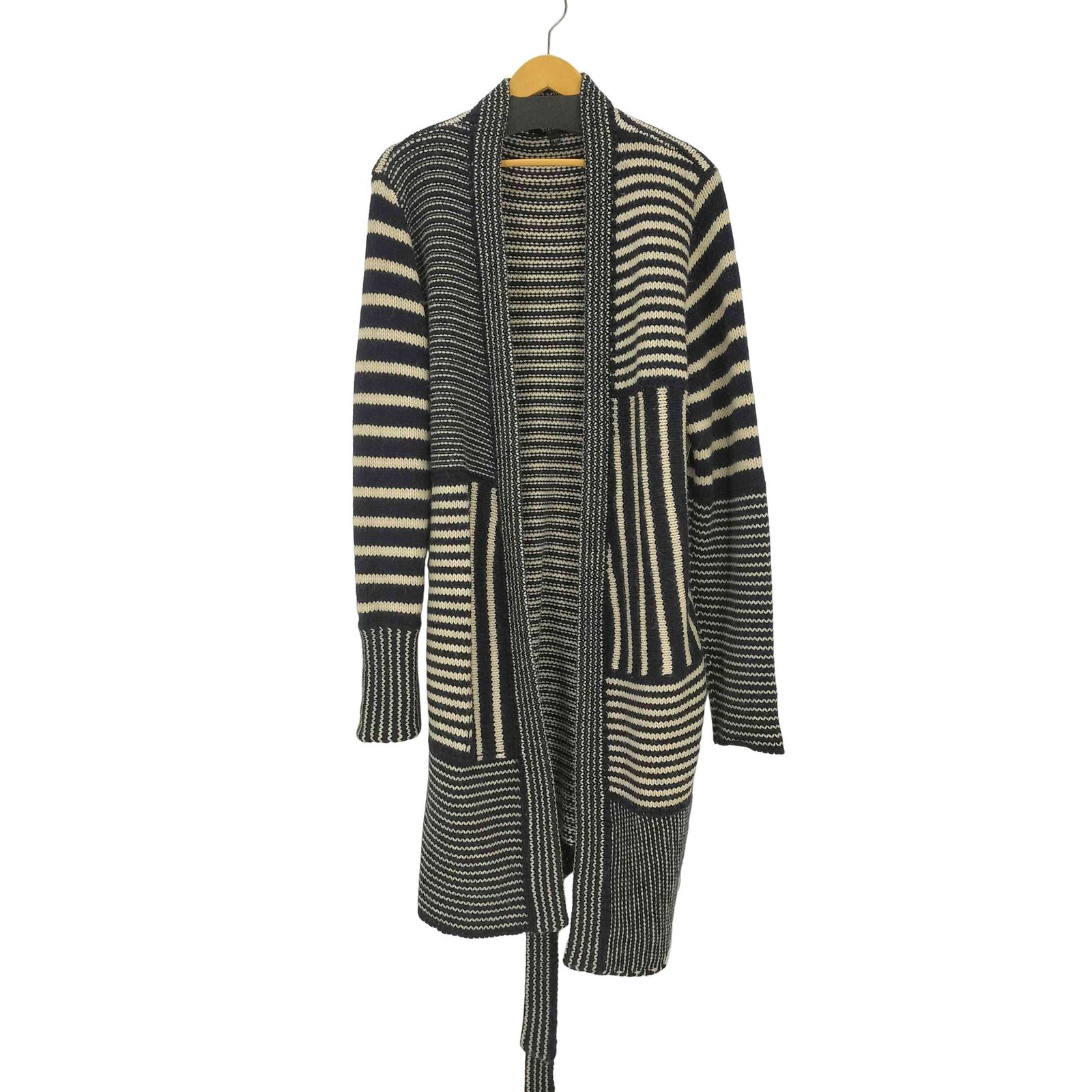 Neil Barrett ニールバレット カーディガン メンズ 【古着】【中古】 ニールバレット NEIL BARRETT イタリア製 ストライプ柄ニット