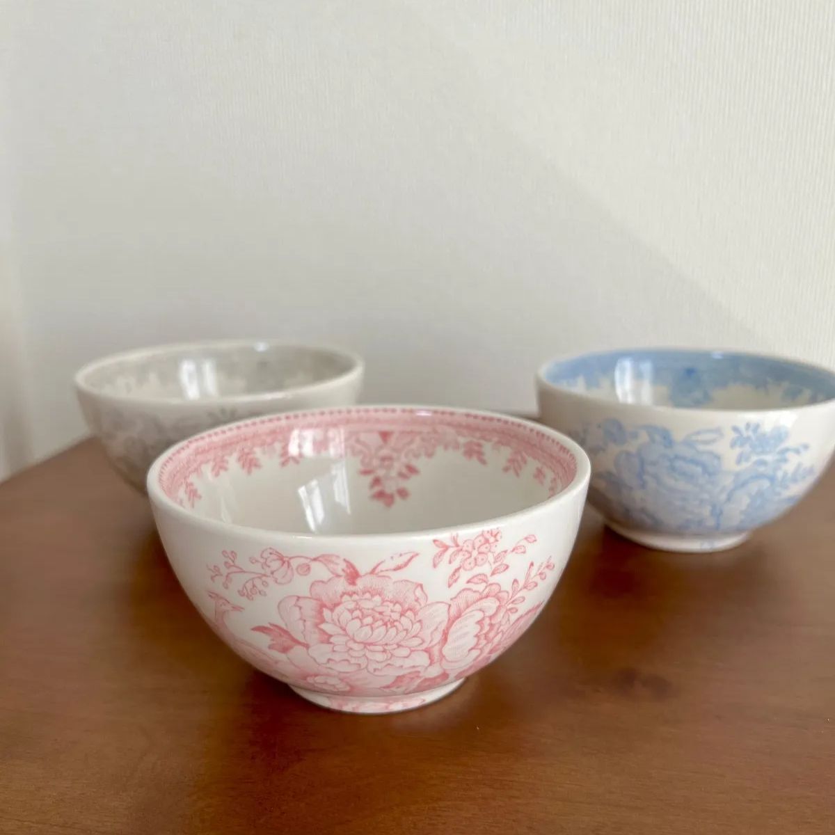 Burleigh バーレイ アジアティックフェザンツ シュガーボウルS ピンク