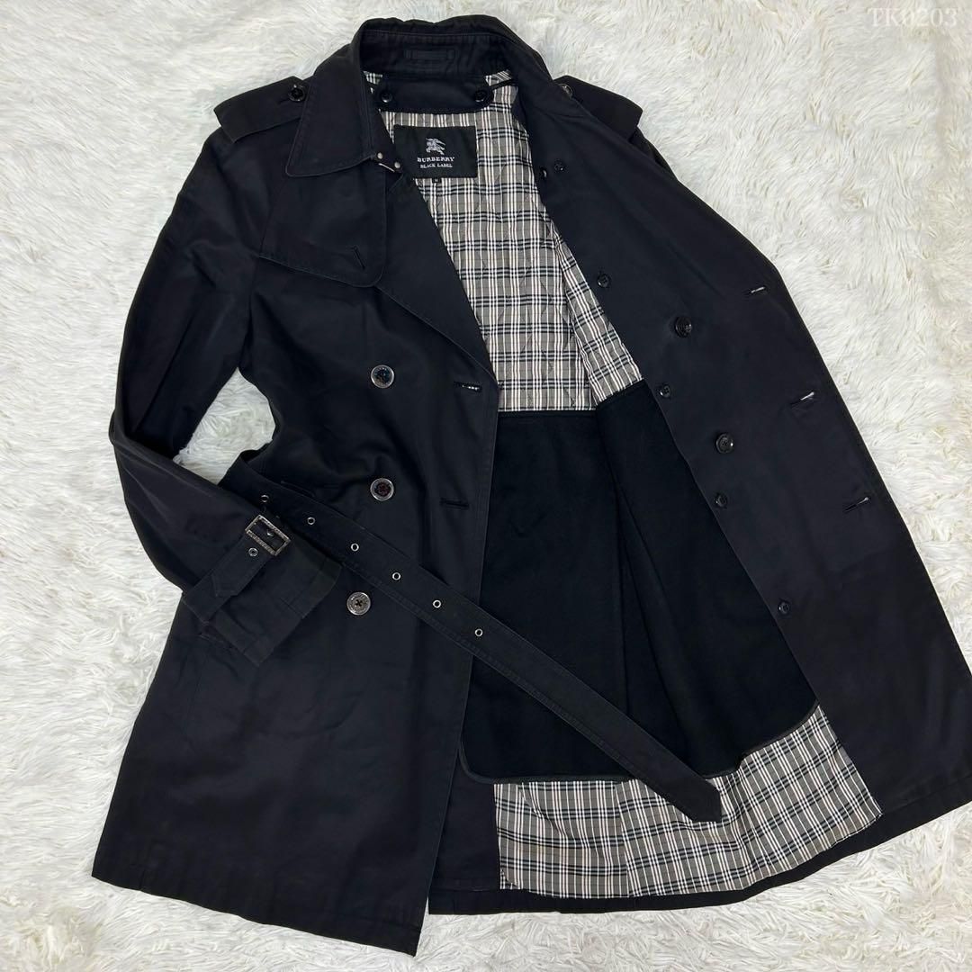 着用1回 バーバリーブラックレーベル コート ジャケット バーバリー