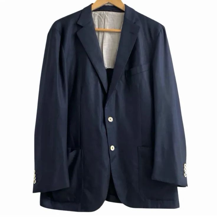 Ermenegildo Zegna エルメネジルド ゼニア ウール シルク テーラード