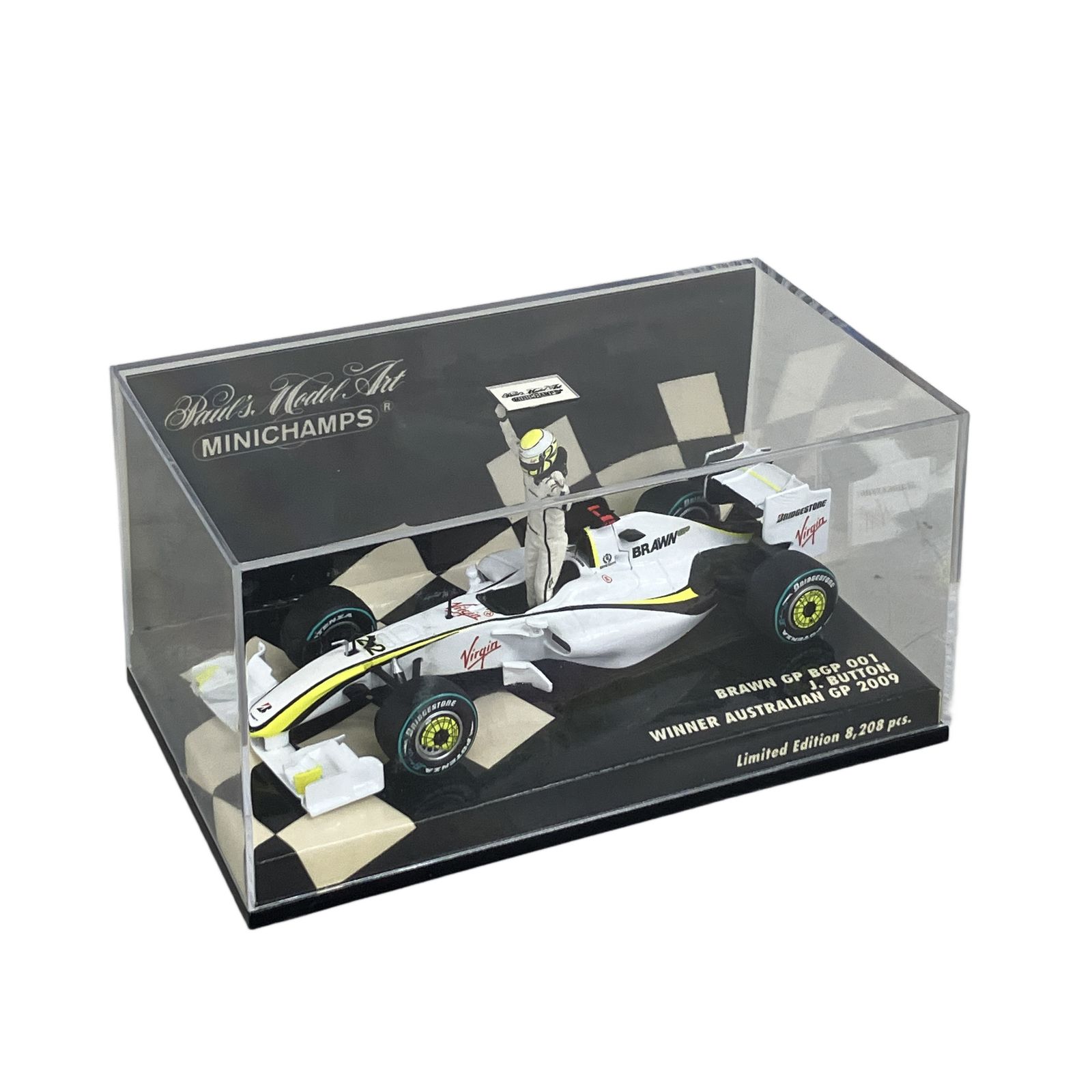 限定 1/43 ブラウンGP 2009 オーストラリアGP 1-2FINISH 限定 1/43 ブラウンGP 2009 オーストラリアGP 1-2FINISH 限定 1/43