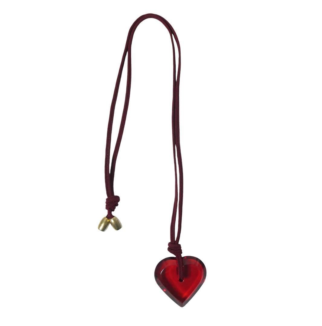 Baccarat バカラ アラフォリ ハート型 ネックレス チョーカー