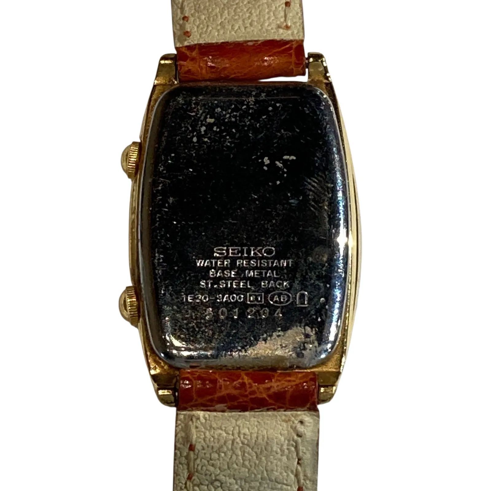 稼働品 セイコー ノイエ SEIKO NOIE 腕時計1E20-3AOO 稼働品 セイコー 