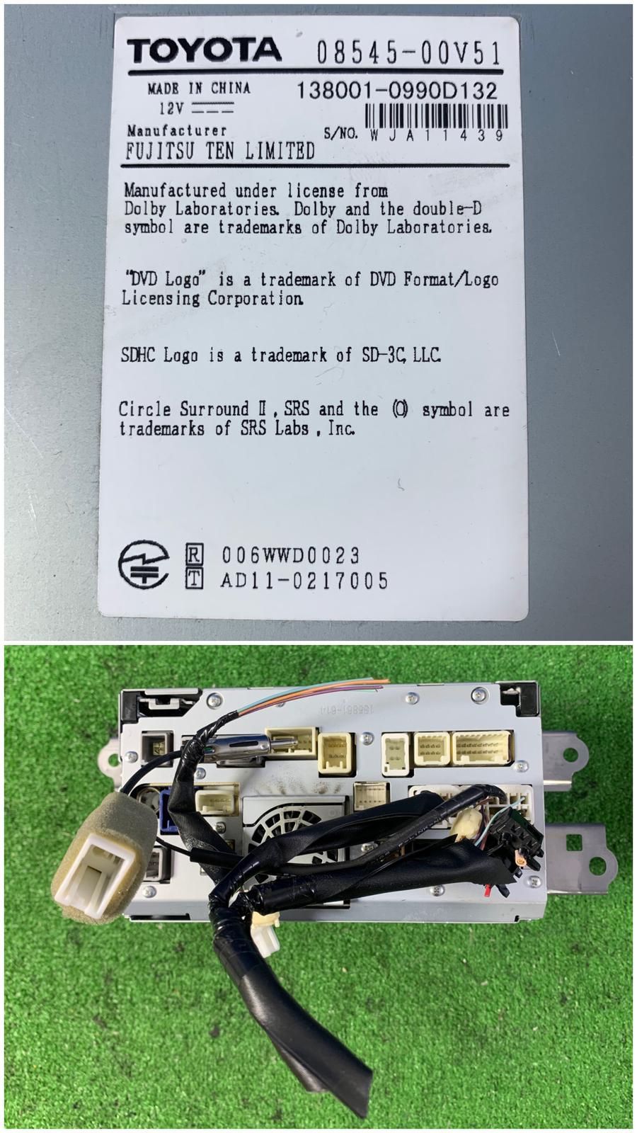 トヨタ(純正) | NSZT-W62G のパーツレビュー 純正ナビの交換（NDDN-W57