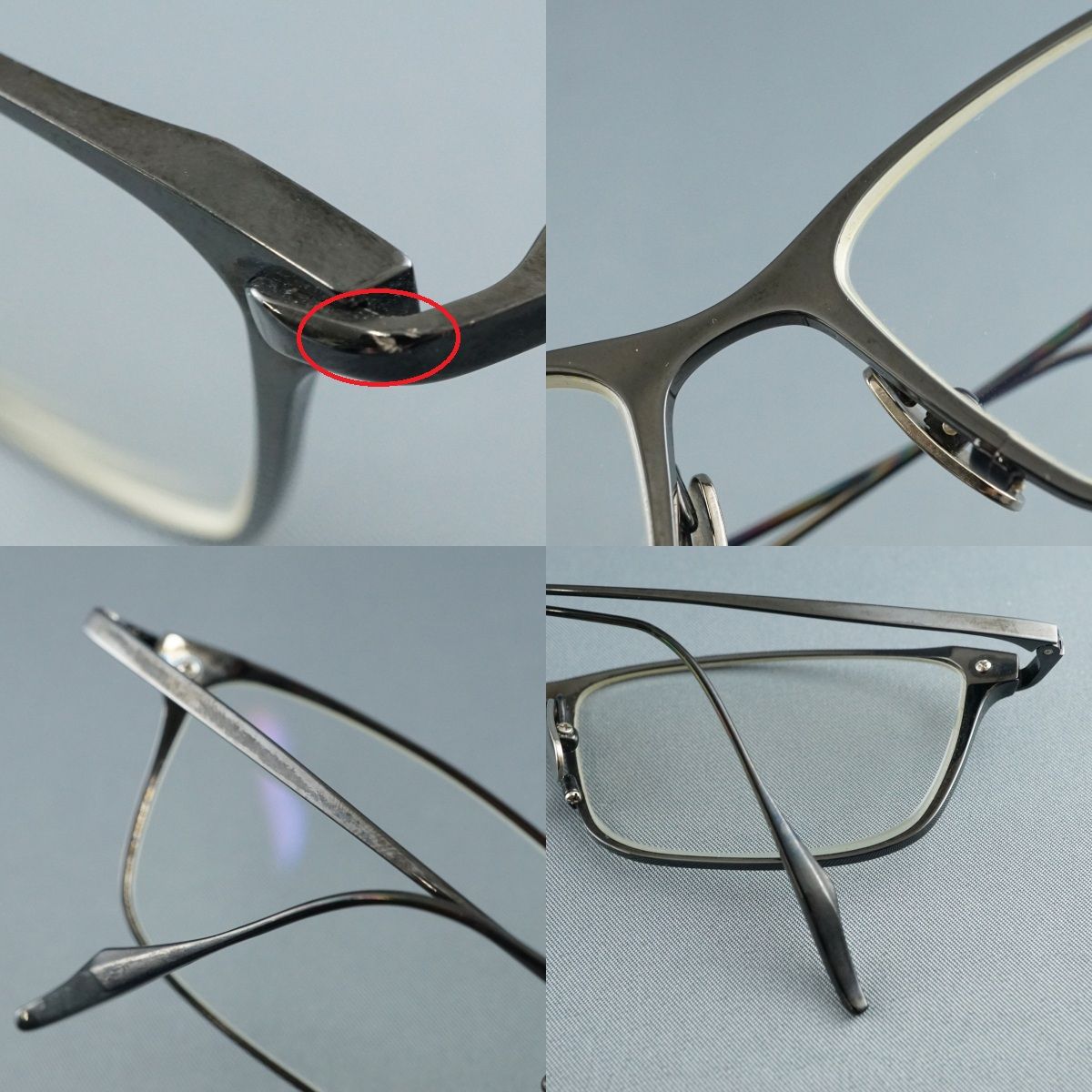【名作】SPIVVY SP-1148 スピビー 金子眼鏡PureTitanium 金子眼鏡 SPIVVY USED美品 SP-1190 スピビー ブラック メンズ チタン