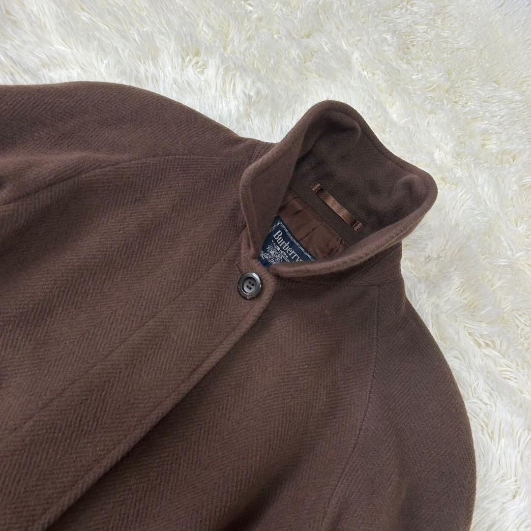 極美品 BURBERRYS アンゴラ チェスターコート ロング バーバリーズ 極美品/L】BURBERRYS バーバリーズ チェスターコート ロングコート